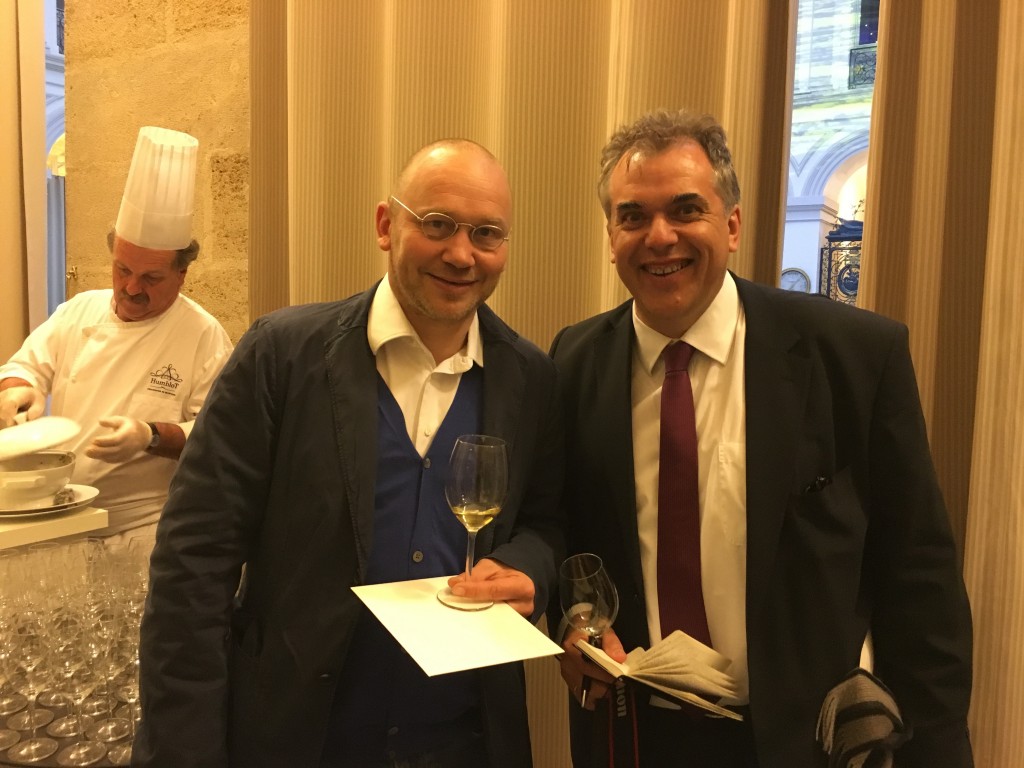 Meine Mitstreiter des Primeur-Marathons: Guido Walter & Dirk Behrens